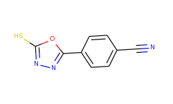 4-(5-mercapto-1,3,4-oxadiazol-2-yl)benzonitrile