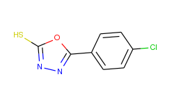 5-(4-chlorophenyl)-1,3,4-oxadiazole-2-thiol