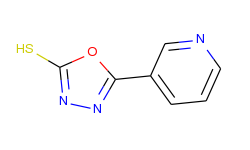 5-(3-pyridinyl)-1,3,4-oxadiazole-2-thiol