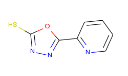 5-(pyridin-2-yl)-1,3,4-oxadiazole-2-thiol