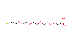 3,6,9,12-Tetraoxapentadecan-15-oic acid, 1-mercapto-