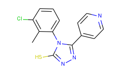 4-(3-Chloro-2-methyl-phenyl)-5-pyridin-4-yl-4h-[1,2,4]triazole-3-thiol