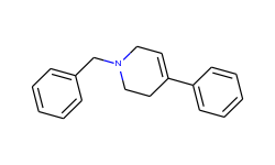 1-Benzyl-4-phenyl-1,2,3,6-tetrahydropyridine