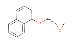 Oxirane, [(naphthalenyloxy)methyl]-, (2S)-