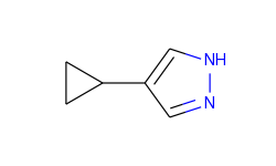 1H-Pyrazole, 4-cyclopropyl-